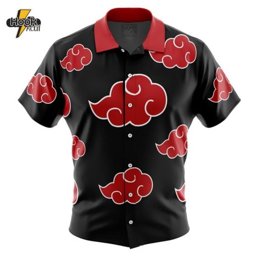 Akatsuki Button Up Hawaiian Shirt