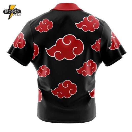 Akatsuki Button Up Hawaiian Shirt