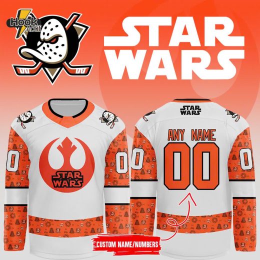 Anaheim Ducks x 2024 Start Wars Jersey