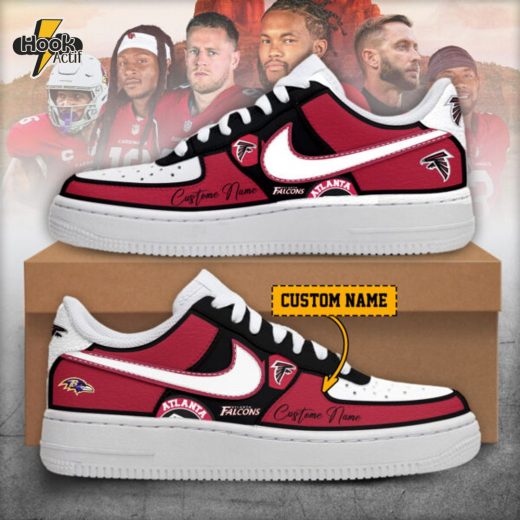 Atlanta Falcons – Nike Air Force 1 shoes