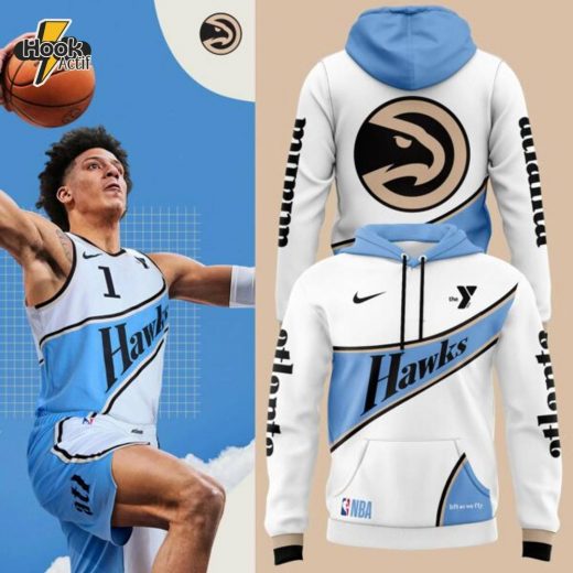 Atlanta Hawks Nike City Edition Swingman Hoodie 2024