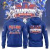 Men’s Nike Boise State Football 2024 Mountain West Champions Premium Limited Pullover Hoodie Blue