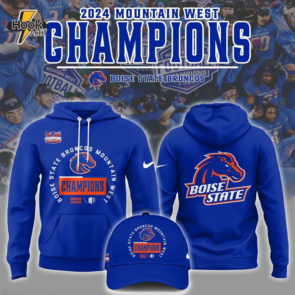 Boise State Football Champions Limited Edition Personalized Hoodie Boise State Football Champions Limited Edition Personalized Hoodie