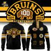 Boston Bruins Firefighter Appreciation Night 2024 Premium Hoodie