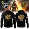 Boston Bruins 100th Birthday Throwback Style Pullover Hoodie