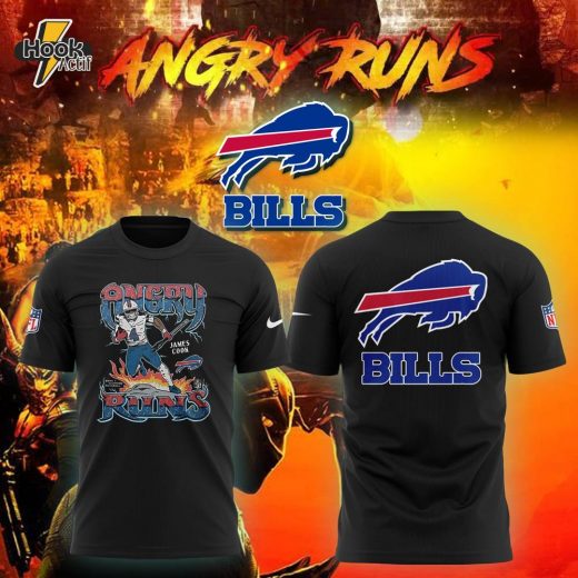 Buffalo Bills Angry Runs Premium T-Shirt 2024