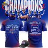 Buffalo Bills Fanatics Royal 2024 AFC East Division Champions Conquer Tee