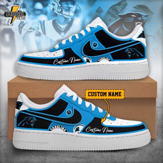 Carolina Panthers – Nike Air Force 1 shoes