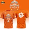 Clemson Tigers Football Team Nike 2024 ACC Champions TShirt Black