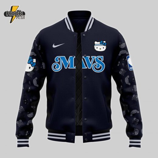 Dallas Mavericks x Hello Kitty Night 2024 Premium Bomber Jacket