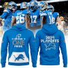 Detroit Lions 2024 NFL Playoffs Black Hoodie Special Edition