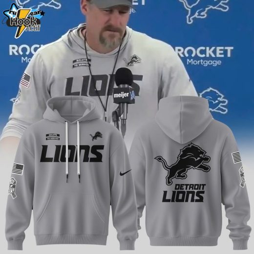 Detroit Lions Nike 2024 Salute to Service Limited Hoodie