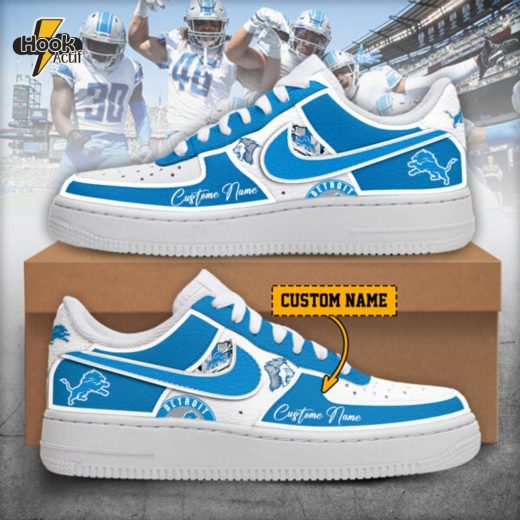 Detroit Lions – Nike Air Force 1 shoes