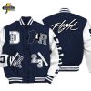 Dunkare Red Taxi 12s Shirt Varsity Jacket, AIR Number 23 GOAT Baseball Varsity Jacket Unisex Outfit