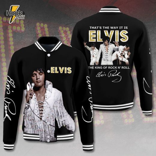 Elvis Presley Varsity Jacket