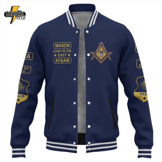 Freemasonry Baseball Jacket Prince Hall AF & AM Royal Shield