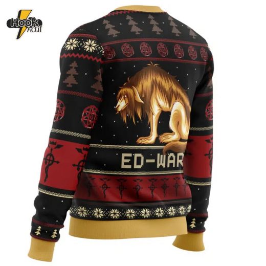 Fullmetal Alchemist Chimera Nina Tucker Ed-ward Ugly Christmas Sweater