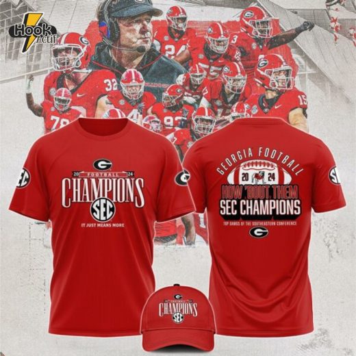 Georgia Football Champions 2024 Limited T Shirt