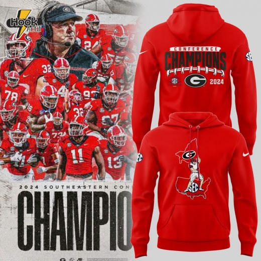 Georgia Football SEC Champions 2024 Limited Edition Hoodie