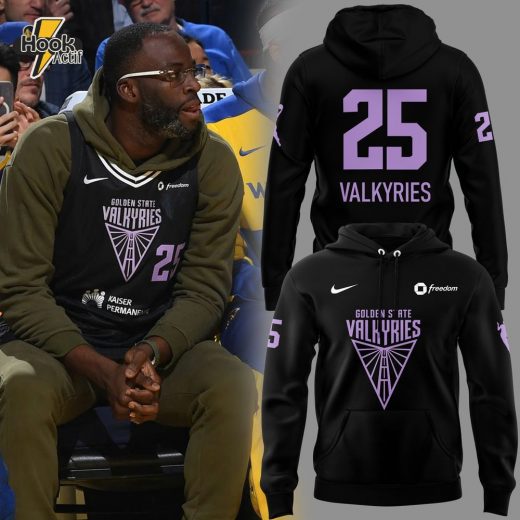 Golden State Valkyries 2025 Fan Hoodie Black Limited Edition