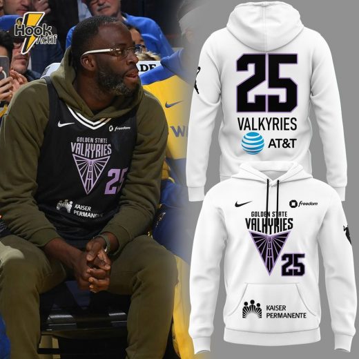 Golden State Valkyries 2025 Fan Hoodie White Limited Edition