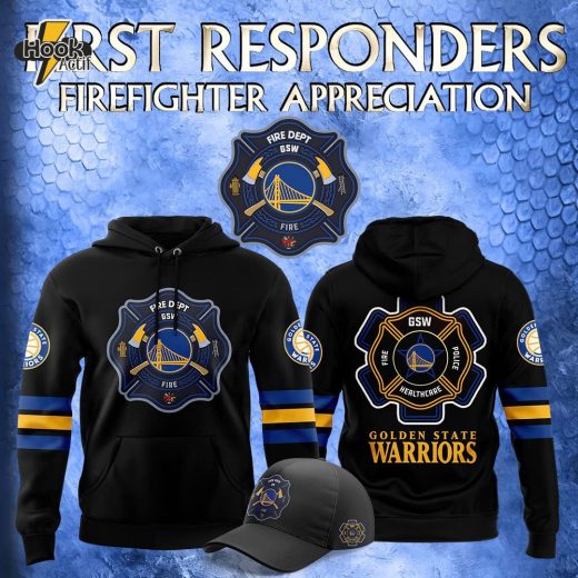 Golden State Warriors Firefighter Appreciation Night 2024 Premium Tee Hoodie