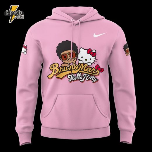 Hello Kitty x Bruno Mars Gift For Fans Limited Edition Hoodie  Ping