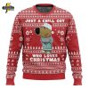 I’m Just a Chill Guy Who Likes Christmas Meme Ugly Sweater