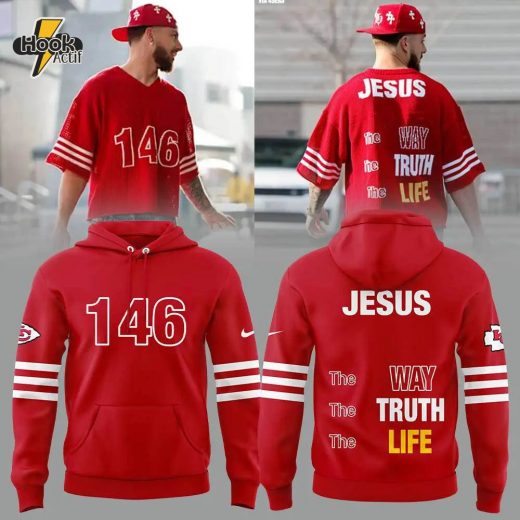 Kansas City Chiefs JESUS WON Nike Hoodie