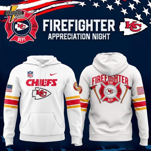 Kansas City Chiefs x 2024 Firefighter Appreciation Night Premium Limited Hoodie