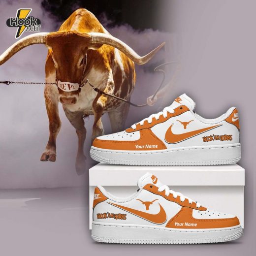 Limited Edition Air Force Shoes Tx Longhorns Custom Name 2024