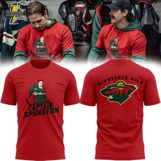 Limited Edition Captain Spurgeon NHL Minnesota Wild Tee