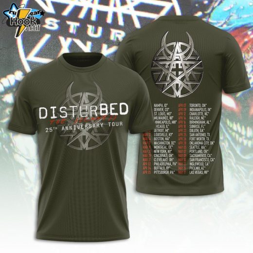 Limited Edition DIsturbed The Sickness Shirts