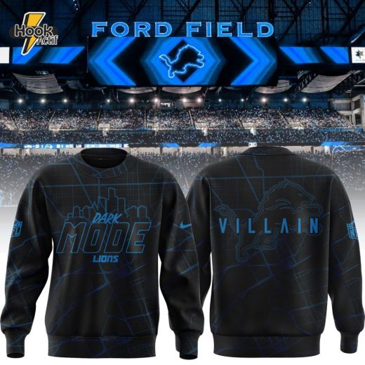 Limited Edition Detroit Lions Back in black Sweat 2024