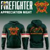 Limited Edition Minnesota Wild Firefighter Appreciation Night 2024 Hoodie