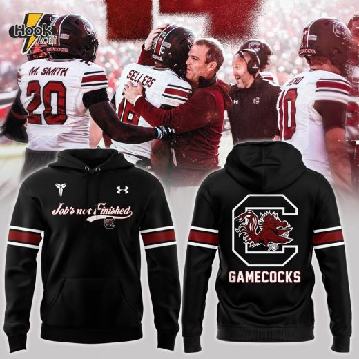 Limited Edition South Carolina Gamecocks Jobs Not Finished Hoodie Black