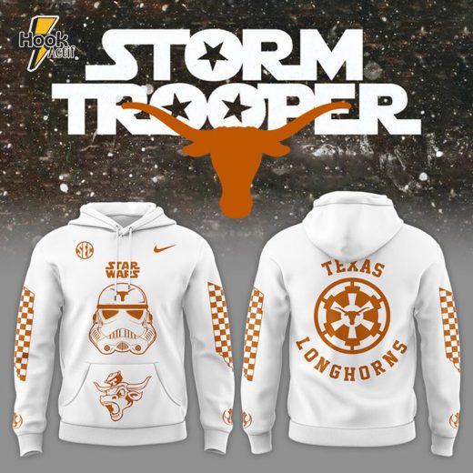 Limited Edition Texas Longhorns Football x Star Wars Hoodie 2024