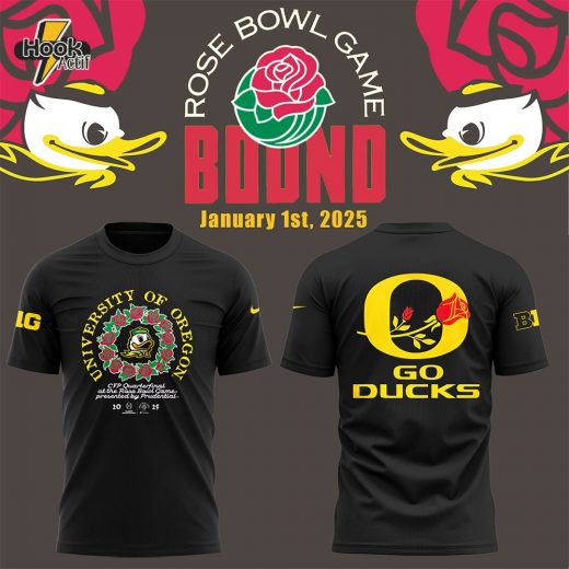 Limited Oregon Ducks Rose Bowl Game TShirt