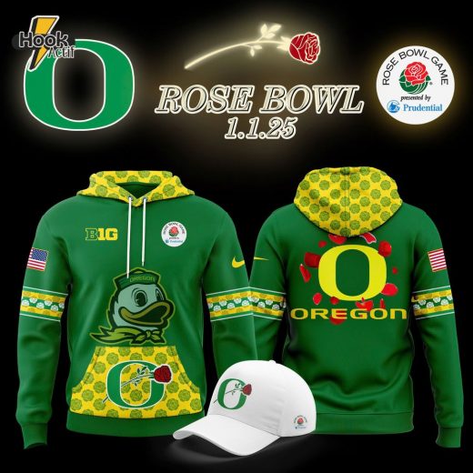 Limited Oregon Ducks x Rose Bowl Game Hoodie V2