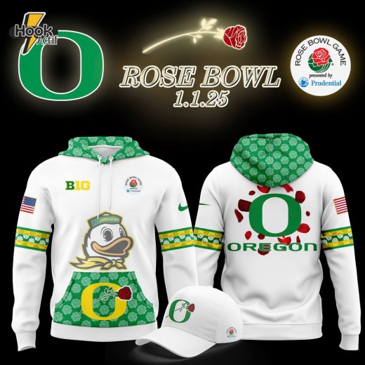 Limited Oregon Ducks x Rose Bowl Game Hoodie V3