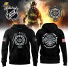 Boston Bruins Firefighter Appreciation Night 2024 Premium Hoodie