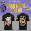 Luffy are joining the Lakers for One Piece Night Nike Yellow Tshirt