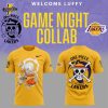 Luffy Gear 5 are joining the Lakers for One Piece Night Nike Black Tshirt