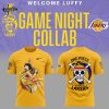 Luffy Gear 5 are joining the Lakers for One Piece Night Nike Black Tshirt