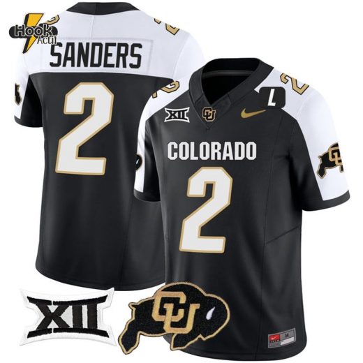 Men’s Colorado Buffaloes Vapor Limited Jersey V2 – Big 12 XII Patch