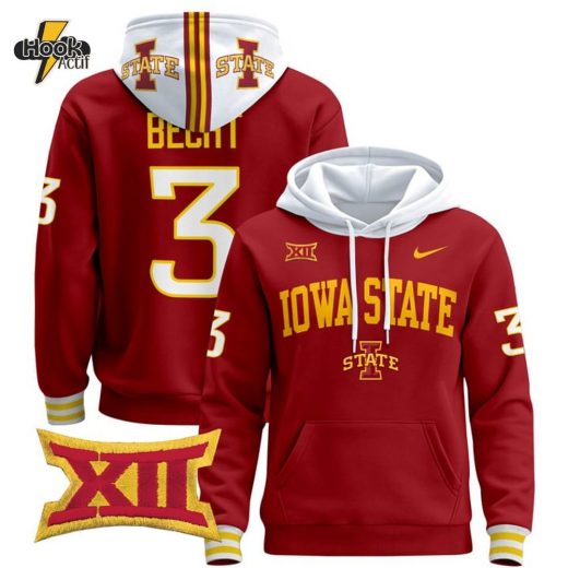 Men’s Iowa State Cyclones 2024 Pullover Hoodie V2 – All Stitched