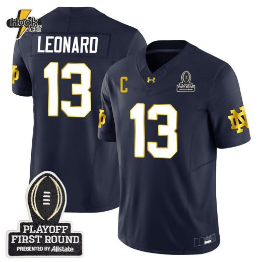 Men’s Notre Dame Fighting Irish CFP First Round Patch Vapor Limited Jersey