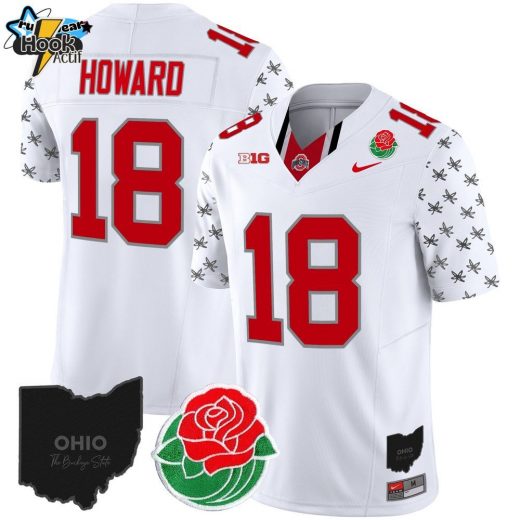 Men’s Ohio State Buckeyes Rose Bowl Vapor Limited Jersey