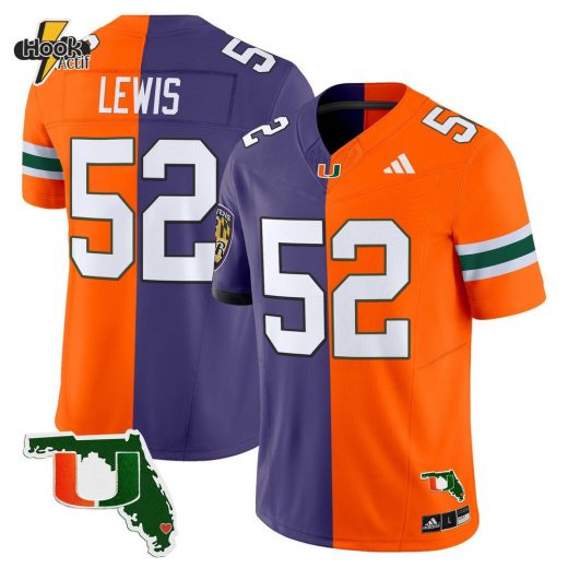 Miami Hurricanes Split Vapor Limited Jersey