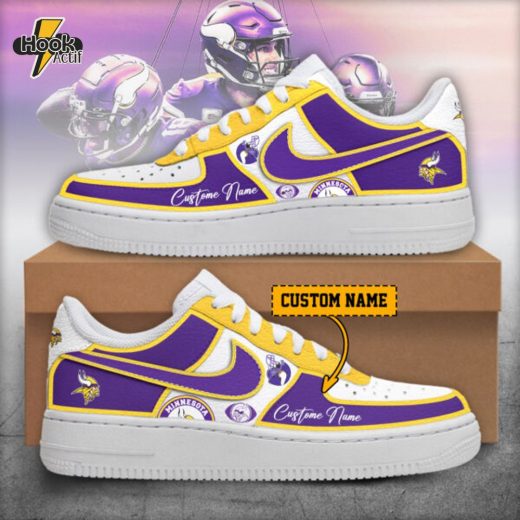 Minnesota Vikings – Nike Air Force 1 shoes